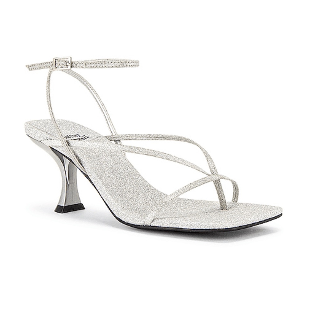 JEFFREY CAMPBELL SPARKLY FLUXX SANDAL